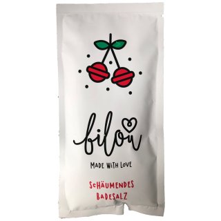 Bilou Badesalz Cherry Pops (80g)
