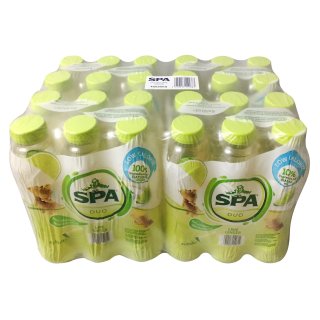 SPA Duo Lime Ginger (4x6x0,5l Flasche Wasser mit Limetten und Ingwer-Geschmack)