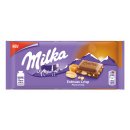 Milka Schokoladen-Tafel Erdnuss Crisp 90g (Peanut Crisp)