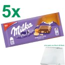 Milka Schokoladen-Tafel Erdnuss Crisp 5x90g (Peanut...