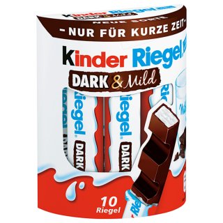 Kinder Riegel Dark & Mild (1x10 Riegel)