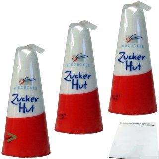 Südzucker Zuckerhut 3er Set (3x250g) + usy Block