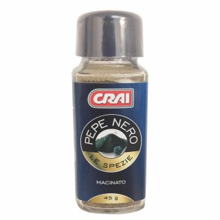 Paszkowski Pepe Nero schwarzer Pfeffer gemahlen (45g Streuer)