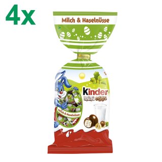 Ferrero Kinder mini EGGS Milch & Haselnüsse Officepack (4x100g Beutel)