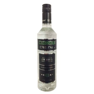 Moskovskaya Cristall russischer Vodka 38% Vol. (0,5 l Flasche)