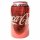 Coca Cola ZERO Himbeere 24x0,33l Dosen (DK)