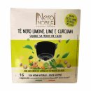 Nero Nobile schwarzer Tee Zitrone Limette Kurkuma passend für Nescafe Dolce Gusto (16x16g Kapseln)