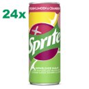 Sprite refresh Cranberry ohne Zucker (24x0,25l Dosen Pack)
