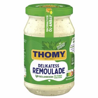 THOMY Remoulade mit feinen Kräutern, Petersilie und Kerbel (250ml Glas)