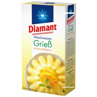 Diamant Weichweizengrieß (500g Packung)