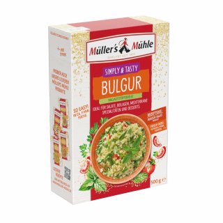 Müllers Mühle Bulgur Mittel (500g Packung)