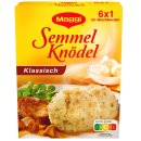 Maggi Semmel Knödel Klassisch 6 Semmelknödel in Kochbeuteln (200g)