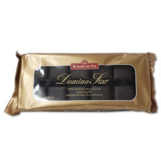 Kinkartz Domino-Star Zartbitter (125g Packung)