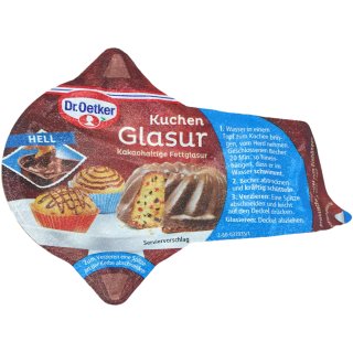 Dr. Oetker Kuchenglasur Hell (125g)