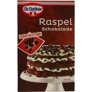 Dr. Oetker Raspelschokolade Zartbitter (100g Packung)