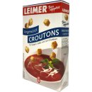 Leimer Croutons Natur ungewürzt für Suppen Salat und zum Knabbern (100g Packung)