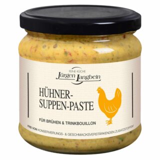 Jürgen Langbein Hühner Suppenpaste (400g Glas)