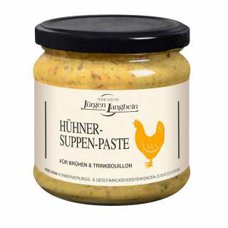 Jürgen Langbein Hühner Suppenpaste (400g Glas)