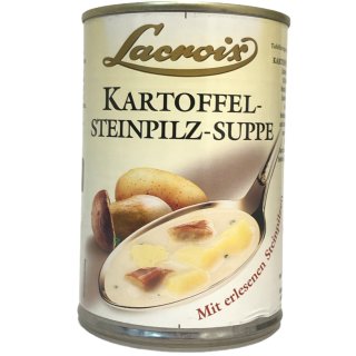 Lacroix Kartoffel Steinpilz Suppe (400ml)