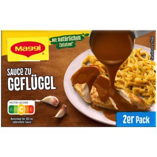 Maggi Sauce zu Geflügel für 2x250ml (40g Packung)