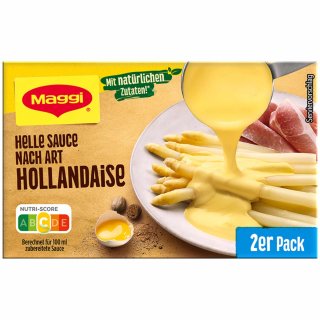 Maggi Helle Sauce nach Art Hollandaise für 2x250ml (80g Packung)