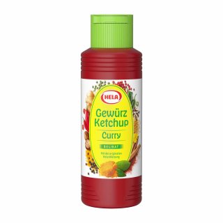 Hela Curry Gewürz Ketchup delikat (348g)