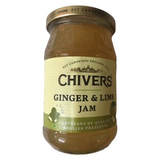 Chivers Ingwer & Limetten Konfitüre britisch (340g Glas)