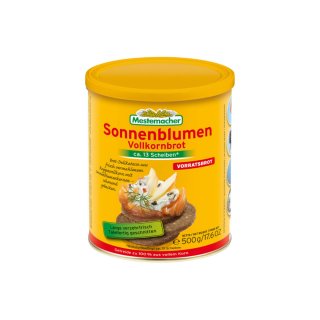 Mestemacher Sonnenblumenvollkornbrot (500g Dose)