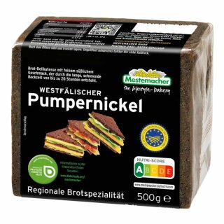 Mestemacher Westfälischer Pumpernickel (500g Packung)