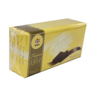 Feodora Zart Bitter Schokolade (5x100g Tafeln)