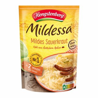 Hengstenberg Mildessa mildes Sauerkraut (400g Beutel)