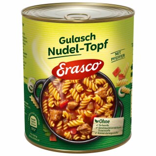 Erasco ungarische Gulaschtopf mit aromatischem Pfeffer (800g Dose)