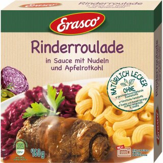 Erasco Menü Rinderroulade (460g Packung)