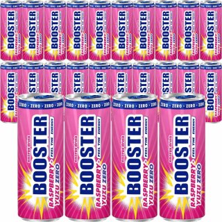 Booster Energy Raspberry-Yuzu Zero VPE (24x330ml Dose)