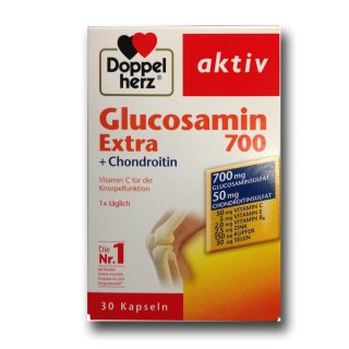 Doppelherz Glucosamin 700 Kapseln Extra, 30 Kapseln