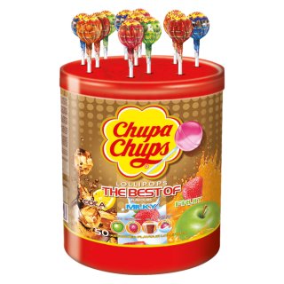 Chupa Chups The Best Of, 50 Lutscher (600g Dose)