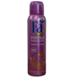 Fa Purple Passion Sinnlicher Duft (150ml Deospray)