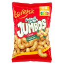 Lorenz Erdnußlocken Jumbos Classic XXL  Erdnussflips Mais-Snack Erdnuss-Genuss (175g Packung)