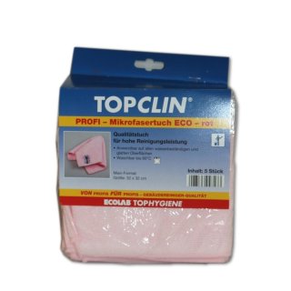 Ecolab Tophygiene Mikrofasertuch rot (32x32cm)