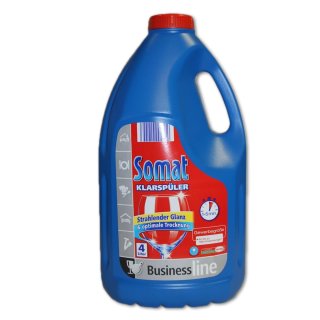 Somat Maschinenreiniger Spülmaschinen Klarspüler Business Line (4 Liter Flasche)