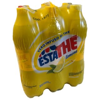 Ferrero Estathe limone (6x1,5l Flasche Eistee Zitrone)