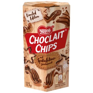 Nestle Choclait Chips Spekulatius (115g Packung)