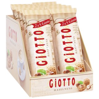 Ferrero Giotto Haselnuss Kassendisplay (10 Packungen mit 2x5 Giotto)