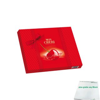Ferrero Mon Cheri Geschenkbox (262g Packung) + usy Block