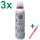 bilou Duschschaum Rosy Hibiscus 3er Pack (3x200 ml Flasche) plus usy PinkPen
