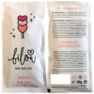 Bilou Badesalz Lovely Strawberry (80g)