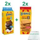Leibniz Keksn Cream Testpaket 2x Schoko & 2x Milk...