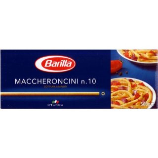 Barilla Nudeln "Maccheroncini", n.10, 500 g