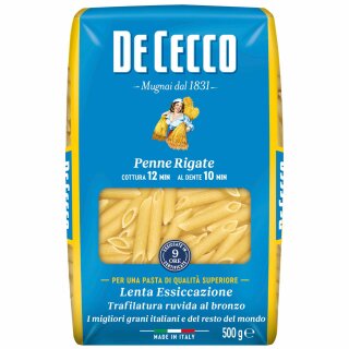 De Cecco Nudeln Penne Rigate n.41 (500g Packung)