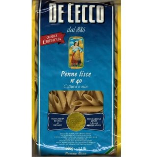 De Cecco Nudeln "Penne lisce" n.40, 500 g